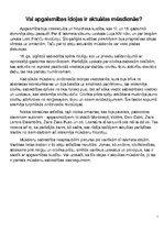 Eseja 'Vai apgaismības idejas ir aktuālas mūsdienās?', 1.