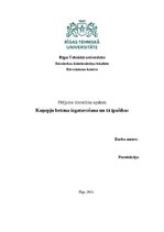 Referāts 'Kaņepju betona izgatavošana un tā īpašības', 1.
