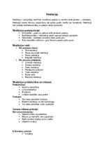 Konspekts 'Mediācija', 1.