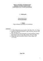 Konspekts 'Ievads ekonomikā', 1.