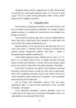 Referāts 'Demogrāfiskā situācija Latvijā', 8.