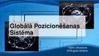 Prezentācija 'Globālā pozicionēšanas sistēma', 1.