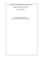 Referāts 'Deviantās uzvedības problēma - alkoholisms', 1.