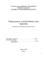 Referāts 'Pārtikas piedevas, uztura bagātinātāji', 1.