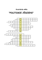 Konspekts 'Krustvārdu mīkla "Politiskie jēdzieni"', 5.