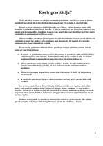 Referāts 'Gravitācijas mijiedarbība', 3.