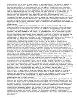 Eseja 'Tools and Techniques', 1.