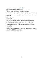 Referāts 'Mūrmuižas Tautas universitātes vēsture un aktualitāte mūsdienās', 3.