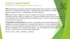 Prezentācija 'Круговорот серы в природе', 14.