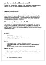 Konspekts 'Business Letter', 7.