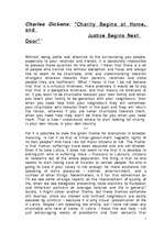 Eseja 'Charity Begins At Home and Justice Begins Next Door', 1.