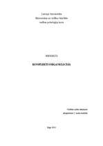 Referāts 'Konflikti organizācijā', 1.