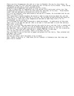 Eseja 'To Those who Plan to Go to Thailand', 1.