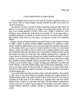 Eseja 'Reliģisko organizāciju likums', 1.