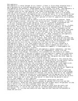 Eseja 'Schizophrenia ', 1.