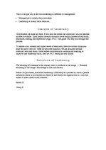 Eseja 'Leadership Development', 2.