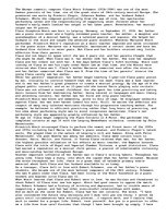 Eseja 'Clara Weick Schumann', 1.