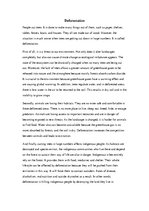 Eseja 'Deforestation', 1.