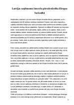 Referāts 'Latvijas biznesa grupu intereses un to pārstāvniecība Eiropas Savienībā', 15.