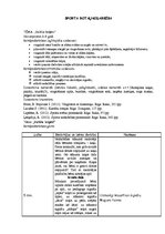 Konspekts 'Sporta ieskaites nodarbība 3-4 gadus veciem bērniem', 1.