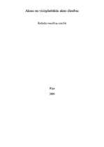 Referāts 'Aknas un visizplatītākās aknu slimības', 1.