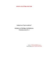 Paraugs 'Fiziskās attīstība. Praktiskais darbs sporta medicīnā', 1.