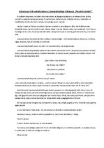 Konspekts 'Dzimtenes tēls mūsdienās un J.Jaunsudrabiņa tēlojumā "Piemini Latviju!"', 1.