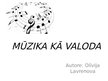 Prezentācija 'Mūzika kā valoda', 1.