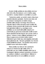 Eseja 'Mana pilsēta', 1.