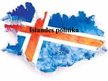 Prezentācija 'Islandes politiskā sistēma', 1.