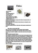 Referāts 'Kalcijs, titāns, dzelzs', 3.