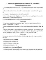 Paraugs '1. ieskaite: Ekspermentālais un pētnieciskais darbs fizikā 10. klase', 1.