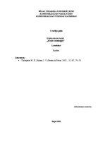 Konspekts 'Kultūra', 1.