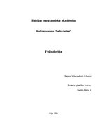 Referāts 'Politoloģija', 1.