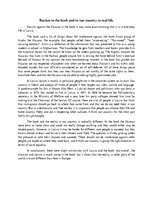 Eseja 'The Kite Runner Racism in the Book and in Real Life', 1.