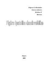 Referāts 'Figūru īpatnību daudzveidība', 1.