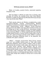 Konspekts 'K.Ulmaņa piemiņas muzejs "Pikšas"', 1.