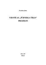 Referāts 'Viesnīcas "Jūrnieka tīkls" projekts', 1.