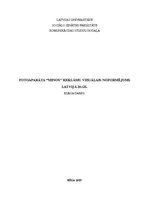 Referāts 'Fotoaparāta "Minox" reklāmu vizuālais noformējums Latvijā 20.gadsimtā', 1.
