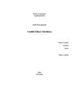 Konspekts 'Varbūtības teorija', 1.