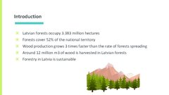 Prezentācija 'The Wood Industry in Latvia and It’s Effect on Latvian Economy', 2.