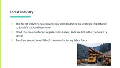 Prezentācija 'The Wood Industry in Latvia and It’s Effect on Latvian Economy', 5.