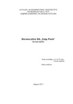 Biznesa plāns 'SIA "Copy Paste"', 1.