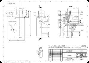 Prezentācija 'Padeves vārsta detalizēts rasējums', 5.