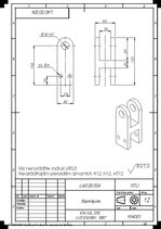 Prezentācija 'Padeves vārsta detalizēts rasējums', 6.