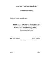 Referāts 'Zādzības no dzīvokļiem notiek visbiežāk dienas laikā no plkst.12.00 līdz 14.00', 1.