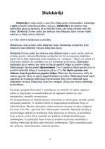 Konspekts 'Dielektriķi', 1.