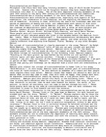 Eseja 'Comparison between transcendentalism and romanticism. What are the differences b', 1.