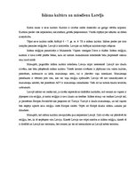 Eseja 'Islāma kultūra un mūsdienu Latvija', 1.
