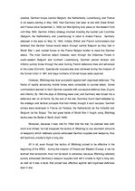 Eseja 'To what Extent Was Blitzkrieg an Effective Military Strategy?', 2.